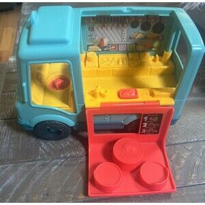 Fisher Price Little People MUSICAL TACO TRUCK FOOD VEHICLE Toy Works